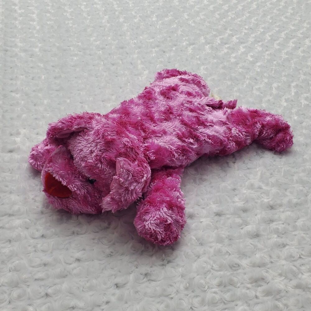 Dan Dee Collector's Choice Plush Dog Medium (14-24 Pink NWT Washable